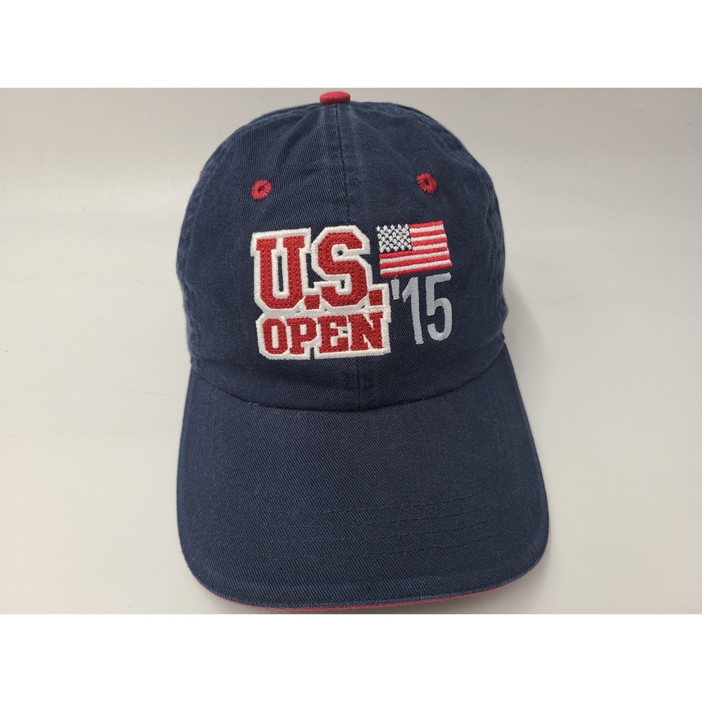 2015 US‎ Open USGA Ahead Strapback Adjustable Golf Hat Cap Cotton Men Women Blue